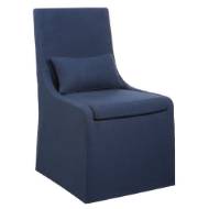 Picture of COLEY ARMLESS CHAIR, DENIM