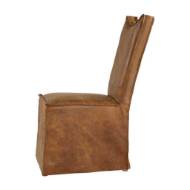 Picture of DELROY ARMLESS CHAIR, COGNAC, 2 PER BOX, PRICED EACH