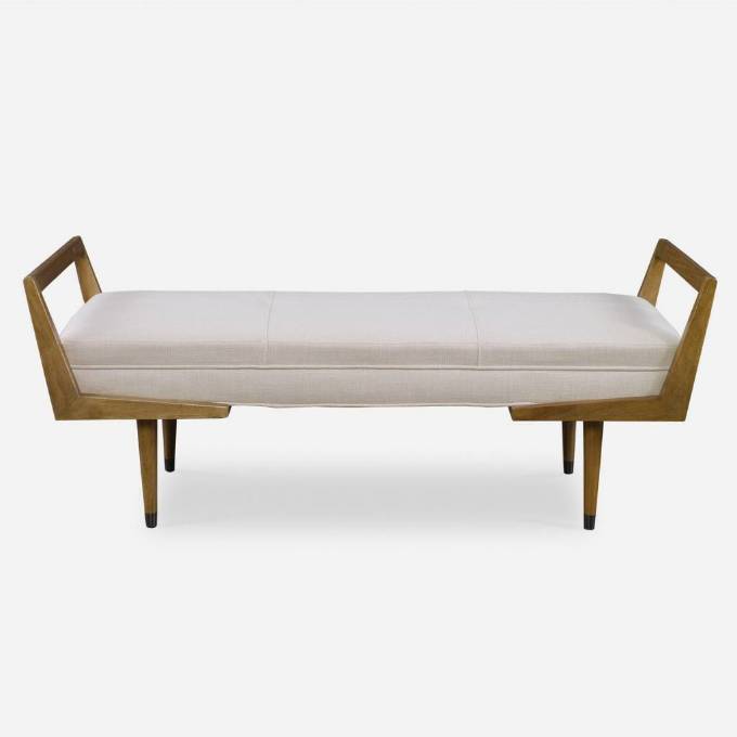 Picture of WAYLON BENCH, IVORY