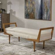 Picture of WAYLON BENCH, IVORY