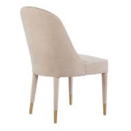 Picture of BRIE ARMLESS CHAIR, CHAMPAGNE, 2 PER BOX, PRICED EACH