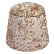 Picture of GUMDROP OTTOMAN, COW HIDE