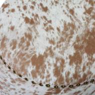 Picture of GUMDROP OTTOMAN, COW HIDE