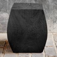 Picture of GROVE ACCENT STOOL, BLACK