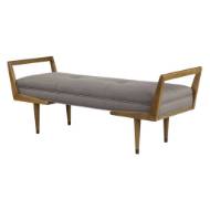 Picture of WAYLON BENCH, TAUPE GRAY
