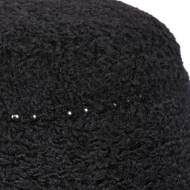 Picture of GUMDROP OTTOMAN, BLACK
