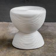 Picture of BONGO SIDE TABLE, WHITE