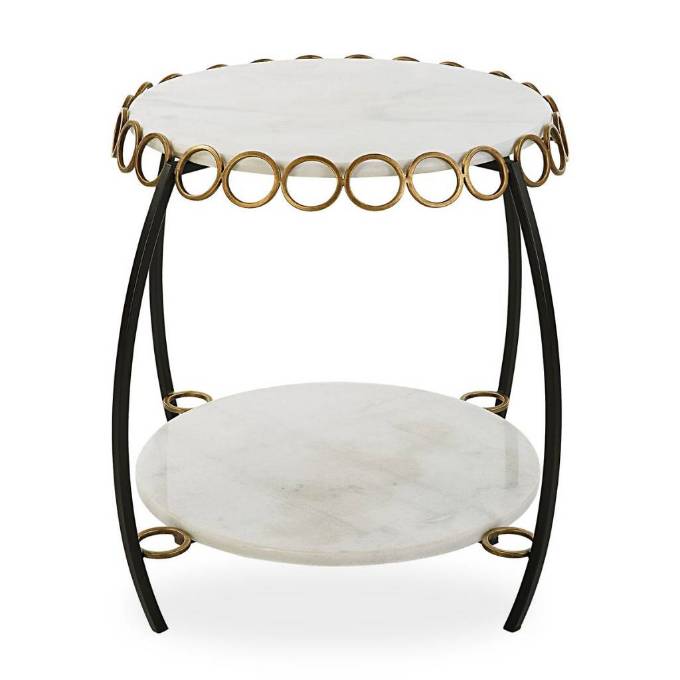Picture of CHAINLINK SIDE TABLE