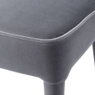 Picture of BRIE ARMLESS CHAIR, GRAY, 2 PER BOX, PRICED EACH
