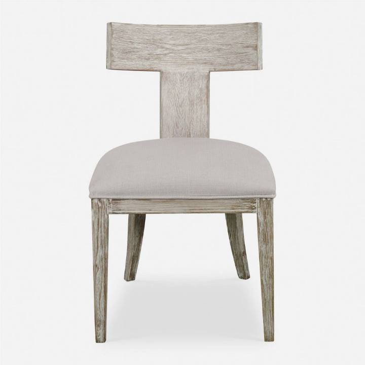 Picture of IDRIS ARMLESS CHAIR, WHITE, 2 PER BOX, PRICED EACH