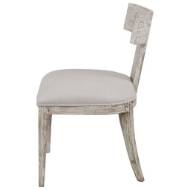 Picture of IDRIS ARMLESS CHAIR, WHITE, 2 PER BOX, PRICED EACH