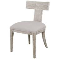 Picture of IDRIS ARMLESS CHAIR, WHITE, 2 PER BOX, PRICED EACH
