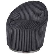 Picture of CRUE SWIVEL CHAIR, GUNMETAL