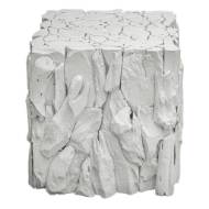 Picture of TEAK ROOT BUNCHING CUBE, WHITE