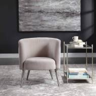 Picture of HAIDER ACCENT CHAIR, CHAMPAGNE