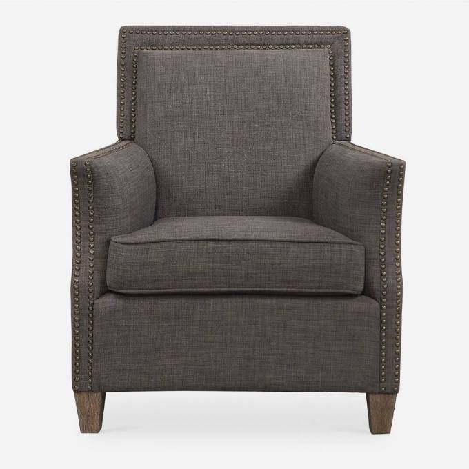Picture of DARICK ARMCHAIR, CHARCOAL