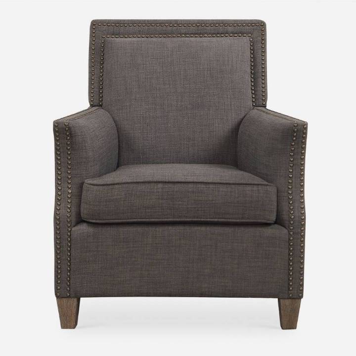 Picture of DARICK ARMCHAIR, CHARCOAL