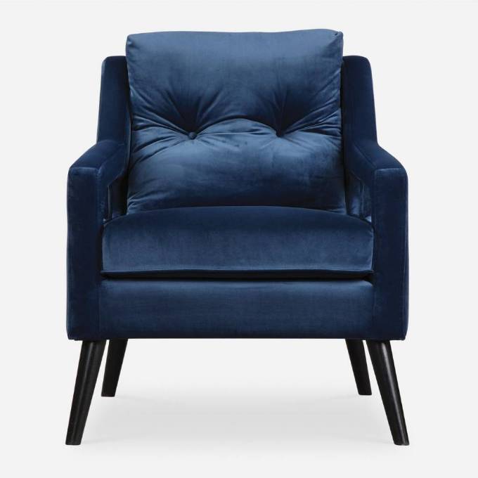 Picture of O'BRIEN ARMCHAIR, BLUE