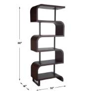 Picture of BIA ETAGERE, CHOCOLATE