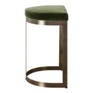 Picture of IVANNA COUNTER STOOL, BRASS - MOSS