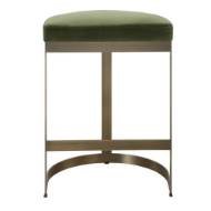 Picture of IVANNA COUNTER STOOL, BRASS - MOSS