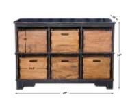 Picture of ARDUSIN HOBBY CUPBOARD, BLACK