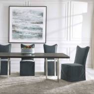 Picture of DELROY ARMLESS CHAIR, GRAY, 2 PER BOX, PRICED EACH