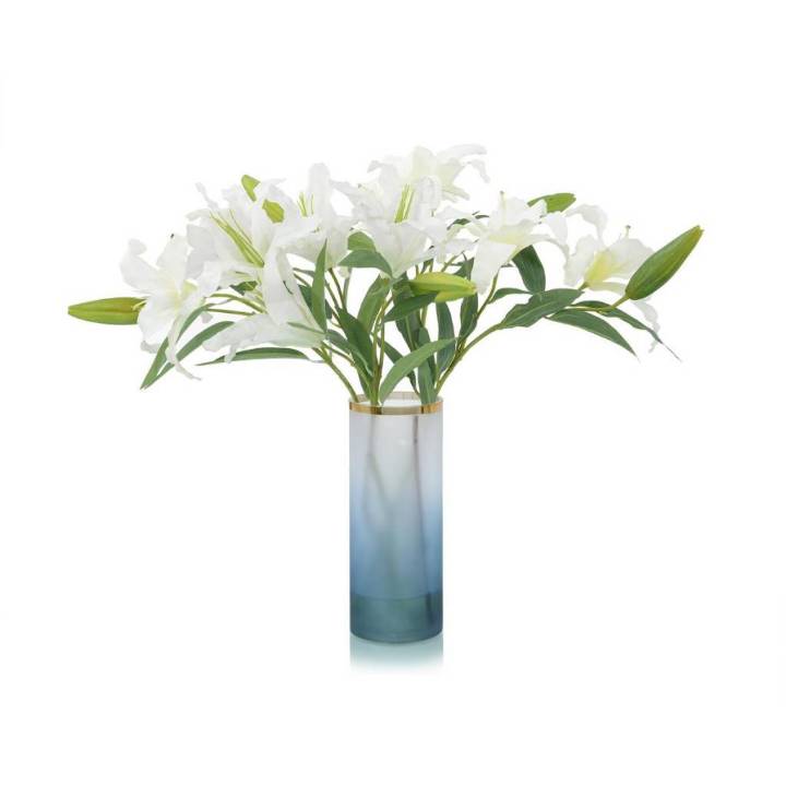 Picture of BLUE OMBRÉ LILIES