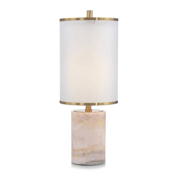Picture of ROSÉ STONE TABLE LAMP