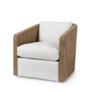 Picture of CARMINE SWIVEL LOUNGE CHAIR, NATURAL