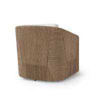 Picture of CARMINE SWIVEL LOUNGE CHAIR, NATURAL