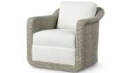Picture of SHELBY SWIVEL LOUNGE CHAIR WHITEWASH