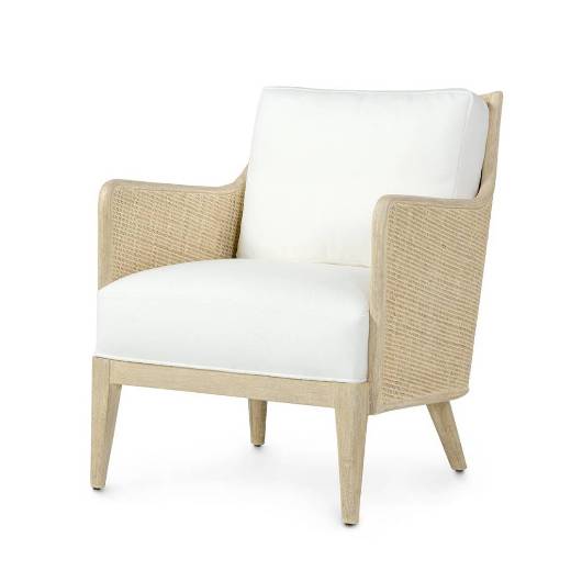 Picture of AVALON LOUNGE CHAIR, CERUSED WHITE