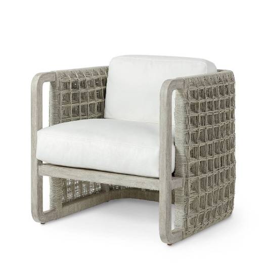 Picture of DAMIEN LOUNGE CHAIR GREY