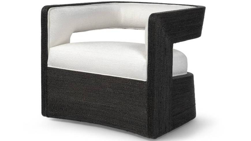 Picture of HADLEY SWIVEL LOUNGE CHAIR, CHARCOAL