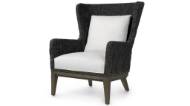 Picture of DILLON WINGBACK CHAIR, DARK BROWN