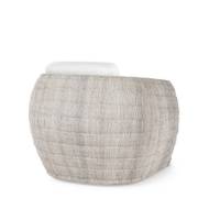 Picture of VENTURA SWIVEL LOUNGE CHAIR, WHITEWASH