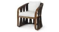 Picture of STRINGS ATTACHED ARM CHAIR, DARK