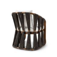 Picture of STRINGS ATTACHED ARM CHAIR, DARK