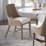 Picture of AVALON SIDE CHAIR, CERUSED WHITE