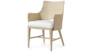 Picture of AVALON ARM CHAIR, CERUSED WHITE