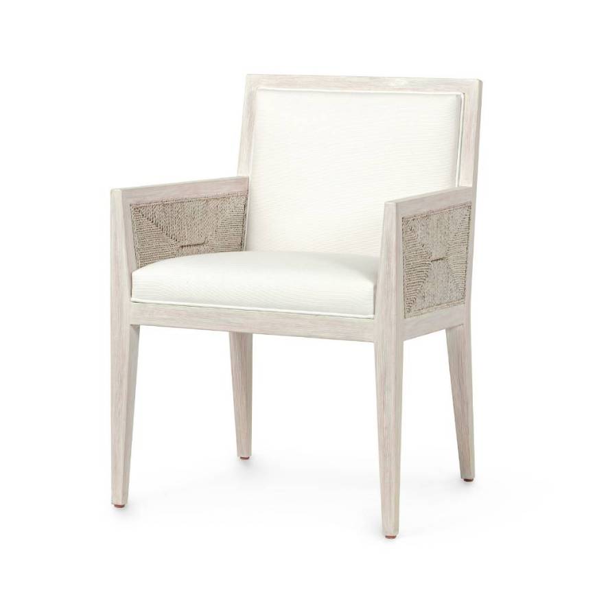 Picture of SANTA BARBARA ARM CHAIR, WHITE SAND