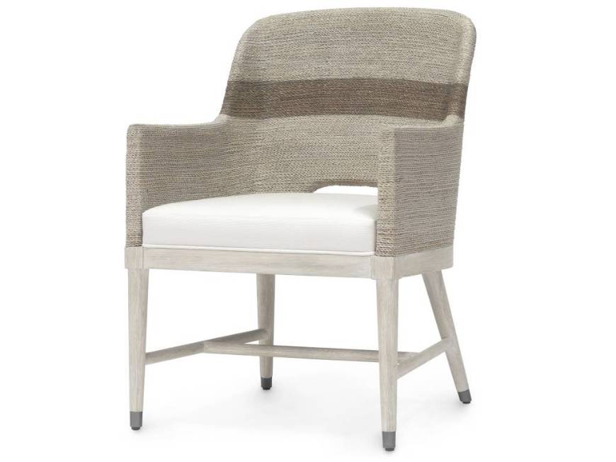 Picture of FRITZ ROPE ARM CHAIR FOG WHITE