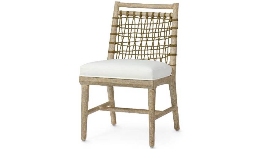 Picture of PRATT SIDE CHAIR CERUSED WHITE
