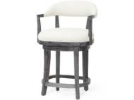 Picture of MENLO 24" SWIVEL COUNTER STOOL DISTRESSED