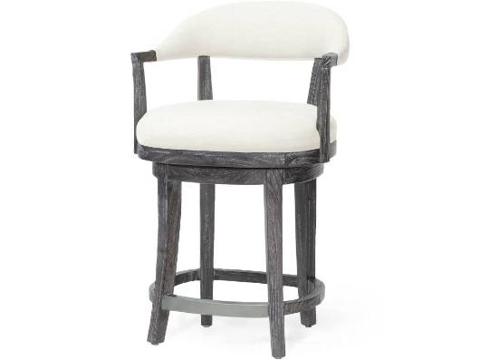 Picture of MENLO 24" SWIVEL COUNTER STOOL DISTRESSED