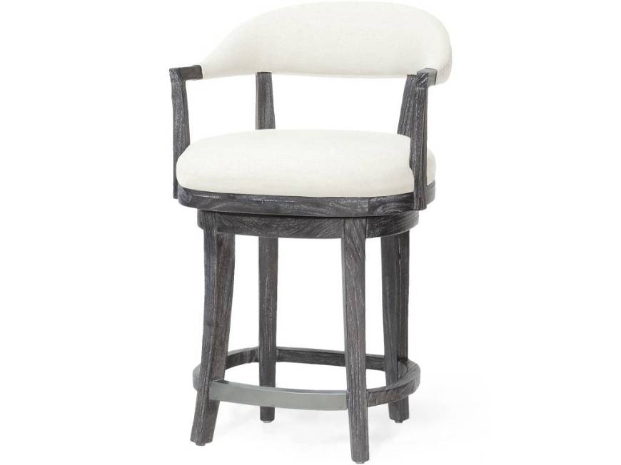 Picture of MENLO 24" SWIVEL COUNTER STOOL DISTRESSED