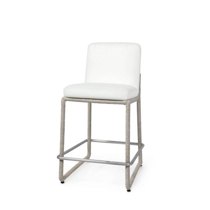 Picture of STILLWATER 24" COUNTER STOOL, WHITE SAND