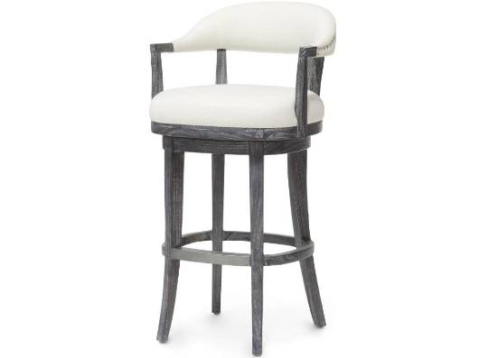 Picture of MENLO 30" SWIVEL BARSTOOL DISTRESSED