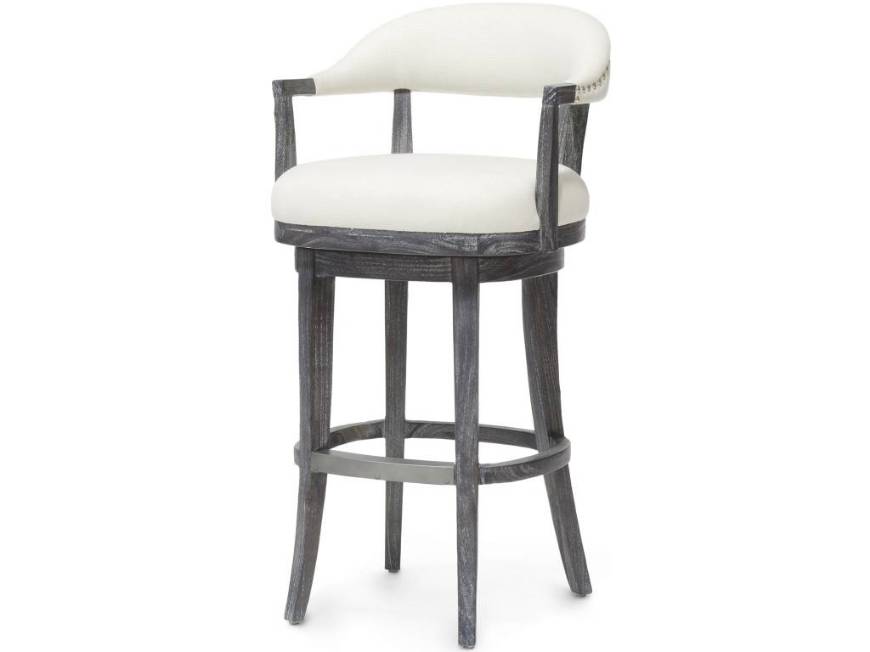 Picture of MENLO 30" SWIVEL BARSTOOL DISTRESSED